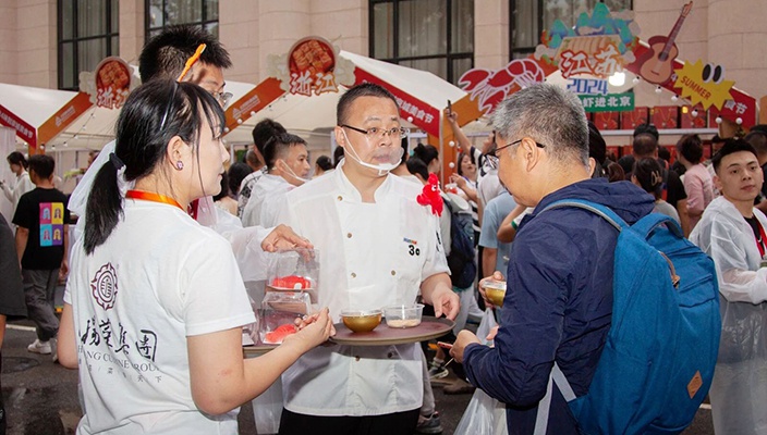 以食为媒，淮扬菜品鉴堂受邀参展“北京国际美食荟”